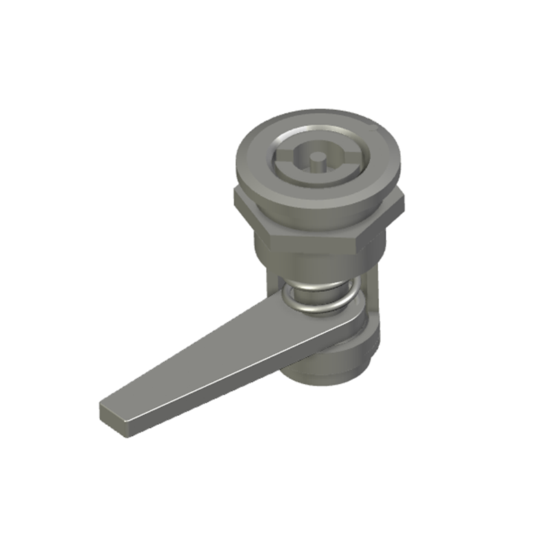 Compression latch, insert 360°+, acid proof stainless steel, Double bit 3, stroke=7mm, hole distance=23-30mm adjustable