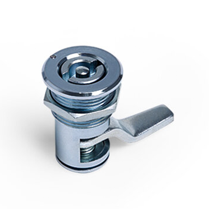 Compression latch, insert 360°+, brass, Double bit 5, stroke=7mm, hole distance=29-36mm adjustable