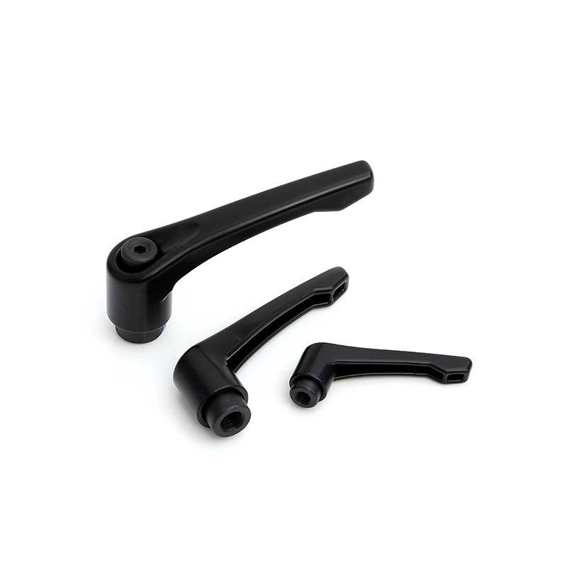 Clamping handle, die-cast zinc, female thread M10, L=mm, H=57mm