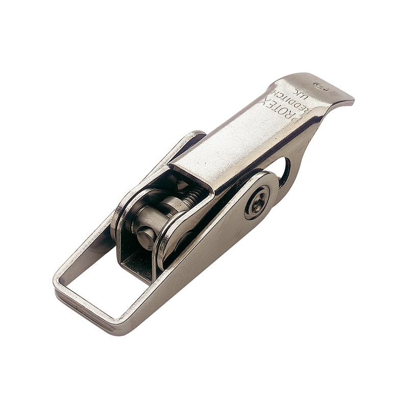 Toggle latch, stainless steel, L=77, B=18,5, H=15,4, adjustable