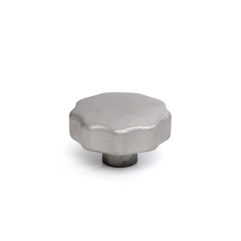 Star knob, stainless steel, female thread M10, D=60 mm, H=39mm