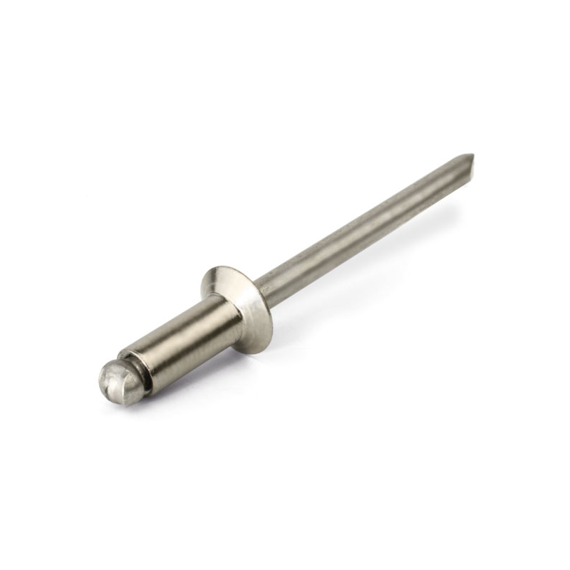 Blind rivet, open, countersunk, stainless steel, D=3,2, L=8, clamping range, min.=2,5