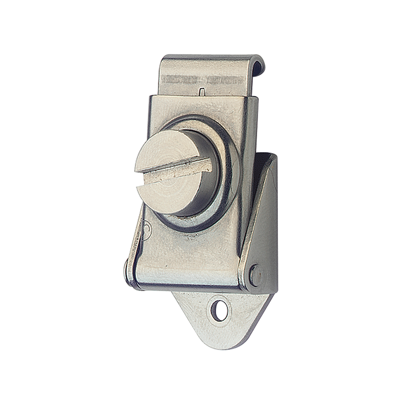 Rotary turn latch, stainless steel, L=47, B=23,9, H=16,8, uden hængelås