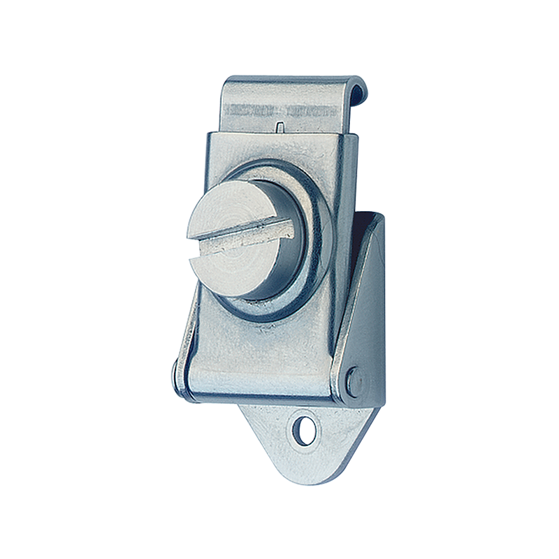 Rotary turn latch, steel, L=47, B=23,9, H=16,8, without padlock