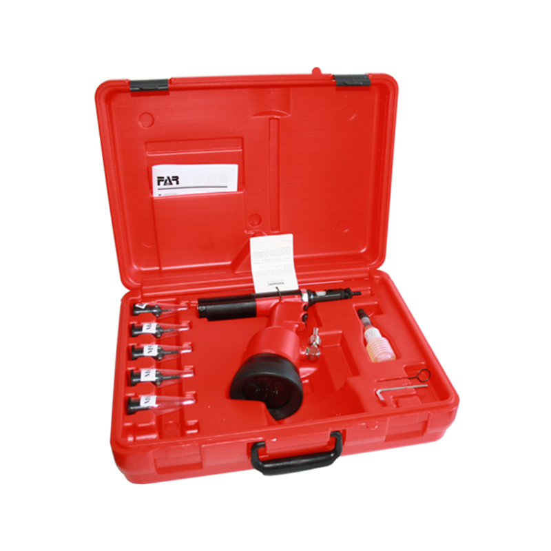 Riveting tool for nuts, M3-M8, air hydraulic, series EXTRA KJ60