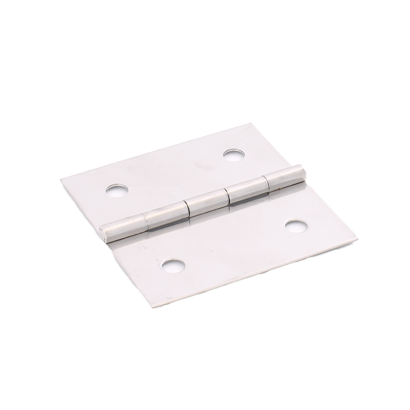 Butt hinge w/holes, acid proof stainless steel, L=100, B=100, T=1,5