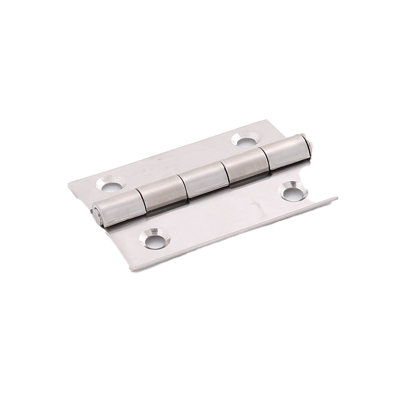 Butt hinge w/holes, stainless steel, L=76, B=50, T=2