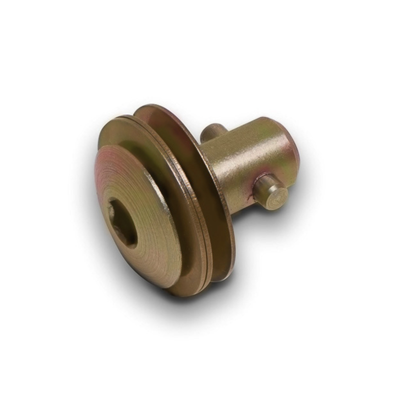 Locking bolt, steel, electro zinc plated and yellow chromated surface, shaft length=29,2mm, clamping width=5,8-10,8mm