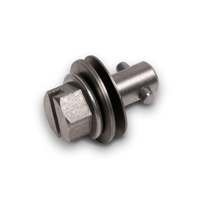 Locking bolt, stainless steel, untreated surface, shaft length=22,5mm, clamping width=0,55-5,55mm