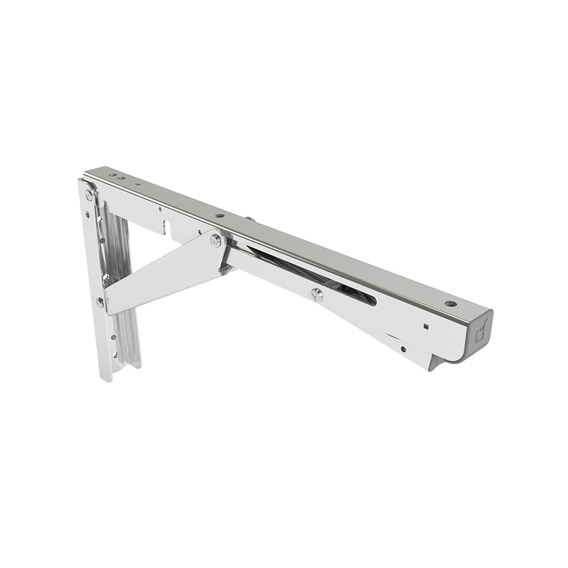 Folding bracket, stainless steel, L=307mm, H=165mm, B=29mm, Ø5,6mm holes