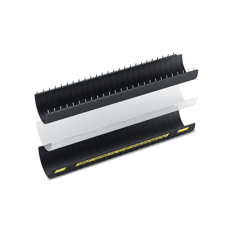 Hose, pvc, reinforced and with spiral, outer d=36, inner d=25, thickness=5,5