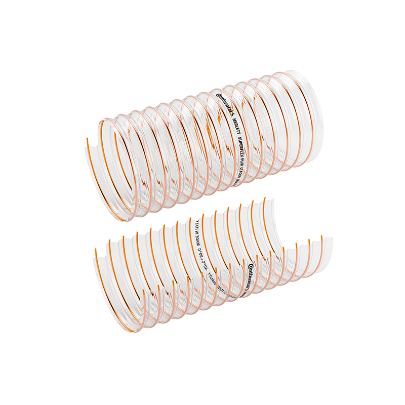 Hose, polyurethane, with spiral, outer d=82, inner d=76, thickness=0,6