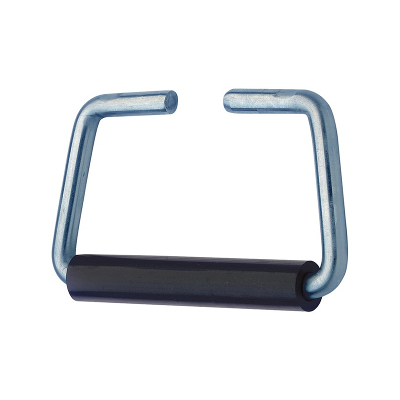 Handles, steel, H= 68,5 mm, B= 112,8 mm, breakage load = 100 kg