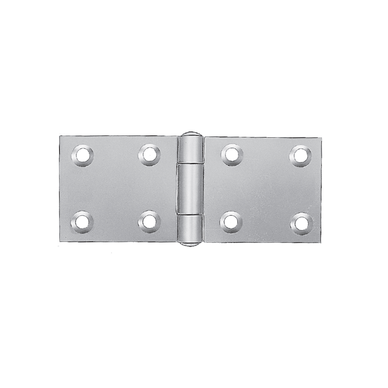 Butt hinge w/holes, steel, L=65, B=168, T=2,5