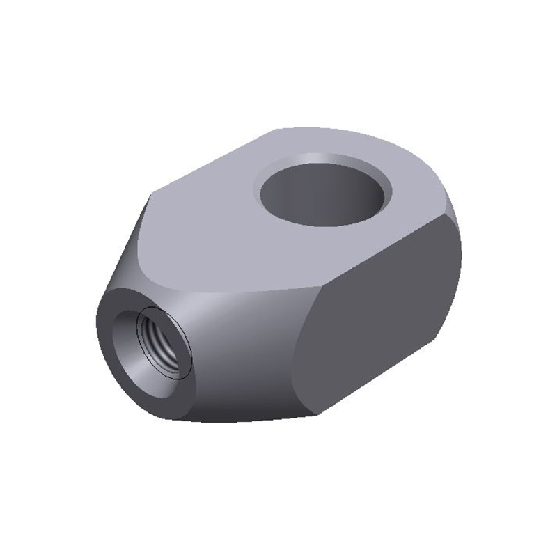 End Fitting, eyelet, steel, M8, L = 27 mm