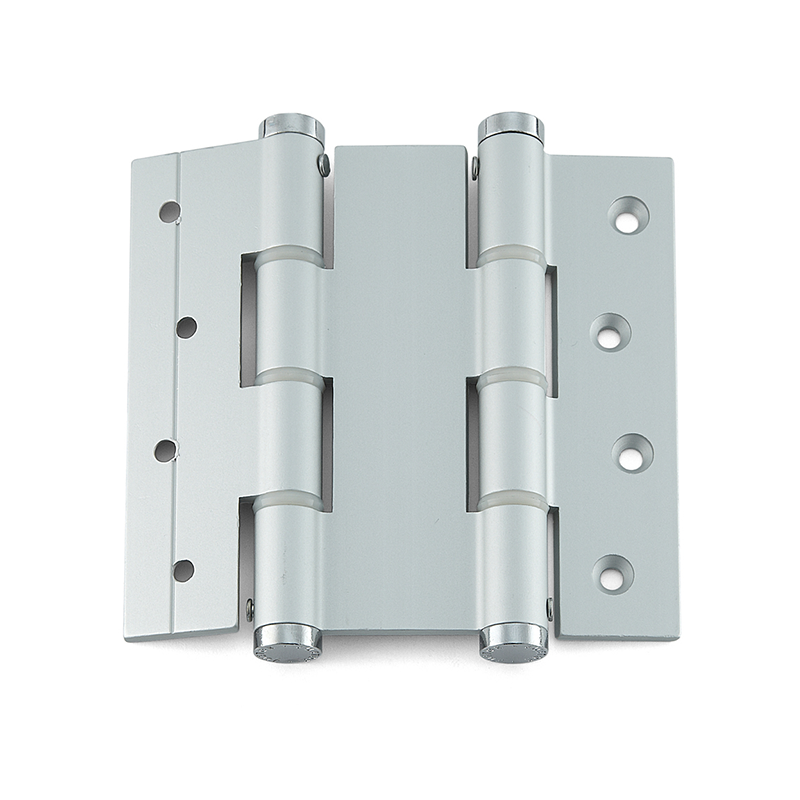 Spring hinge, aluminium, open, adjustable, L=120, B=133, H=16