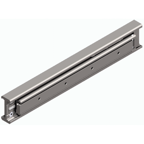 Drawer Slide, steel, extension lenght  =1500 mm and load capacity of 300 kg