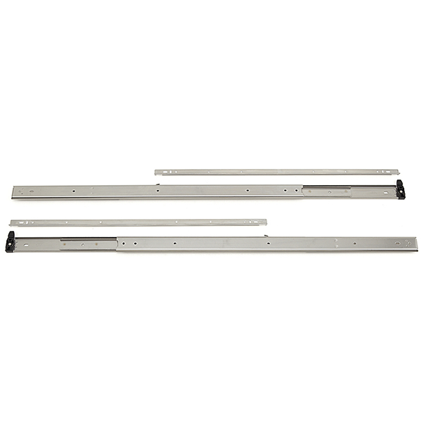 Drawer Slide, stainless steel, extension lenght  =754,8 mm and load capacity of 43 kg