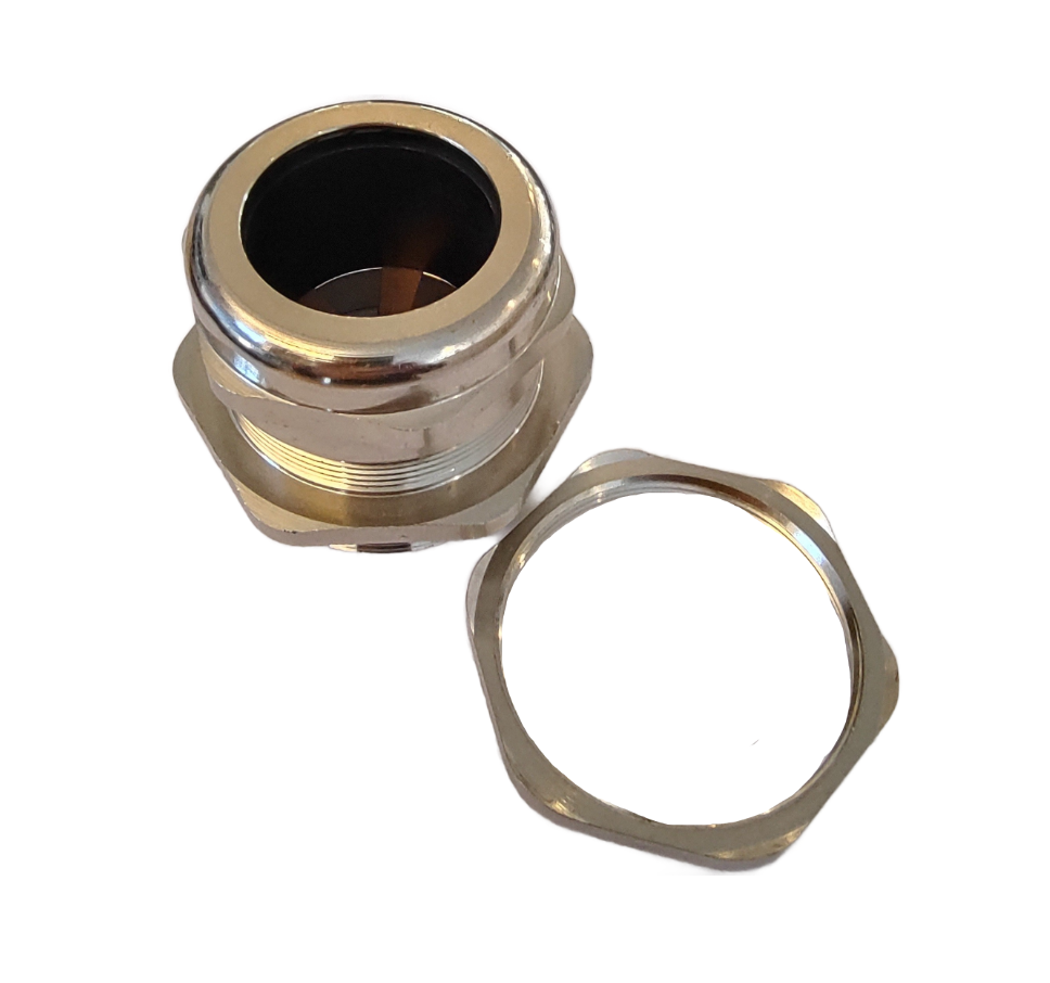 Cable gland, EMC, earthnut, PG 16, cable diameter=10-14mm