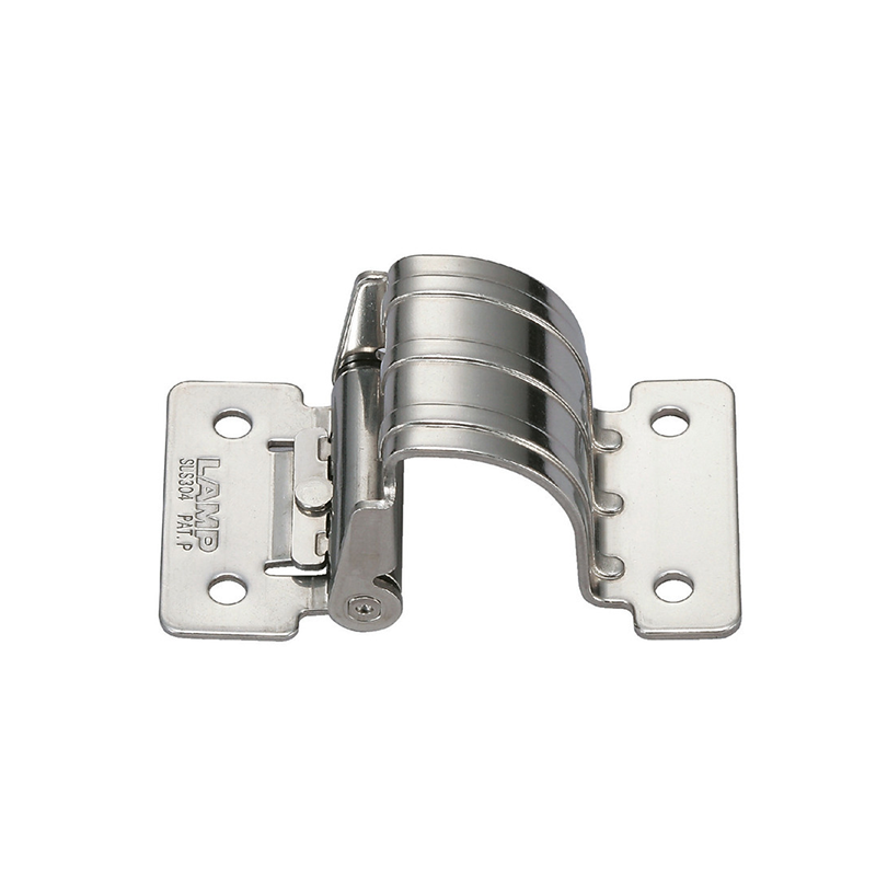 Friction hinge, stainless steel, not adjustable, L=40, B=67, H=29,5