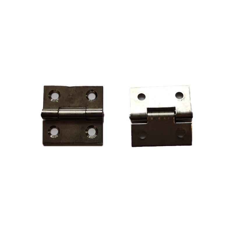 Butt hinge w/holes, stainless steel, L=25, B=25, T=0,9