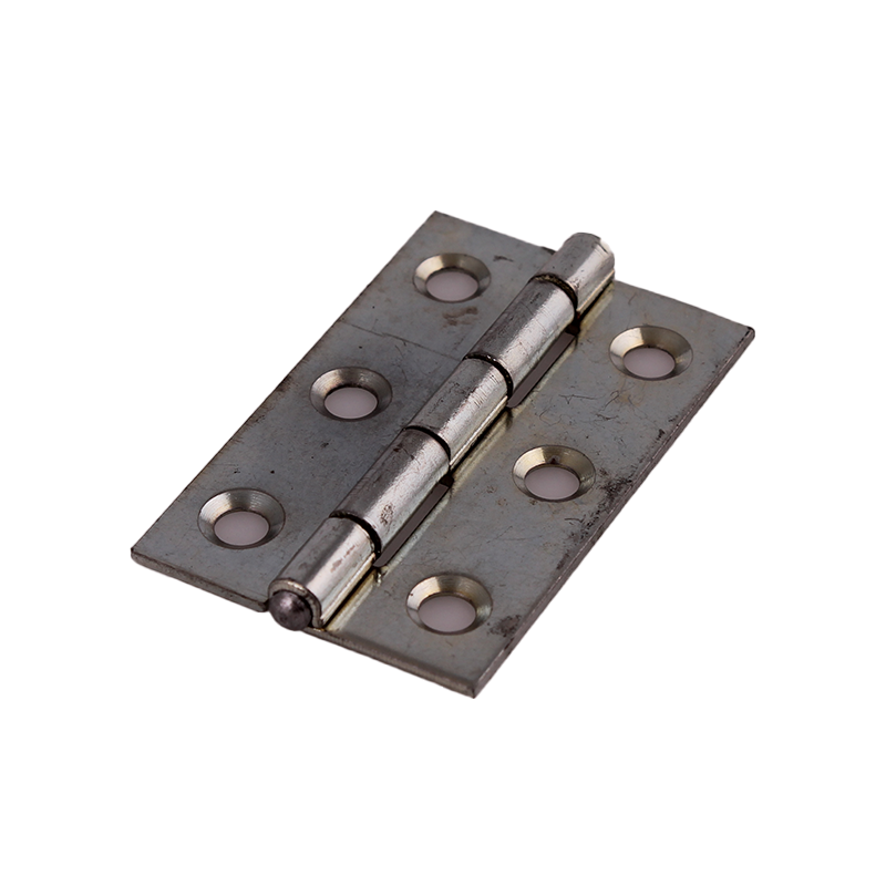 Butt hinge w/holes, steel, L=50, B=31, T=1,25