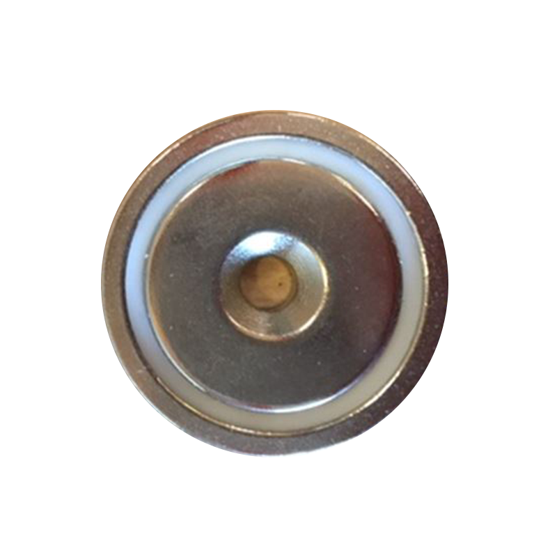 Pot magnet, circular, H=7,8mm , F=510N