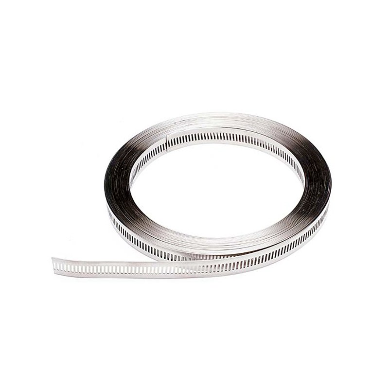 Hose clamp - self assembly, steel strip, stainless steel, B= 16mm