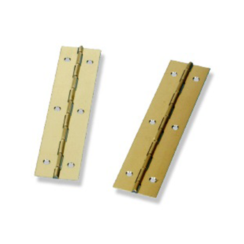Piano hinge w/holes, steel, L=3480, B=28, T=0,7