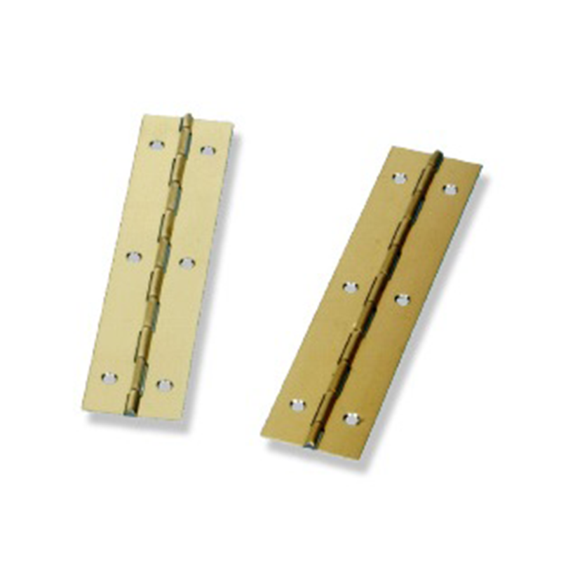 Piano hinge w/holes, steel, L=3500, B=32, T=0,7