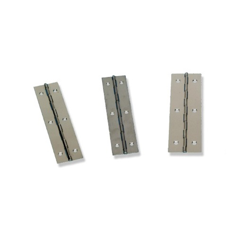 Piano hinge w/holes, steel, L=2000, B=40, T=2
