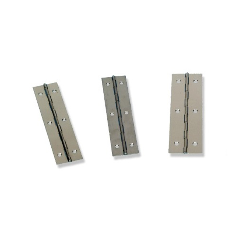 Piano hinge w/holes, steel, L=2000, B=50, T=2