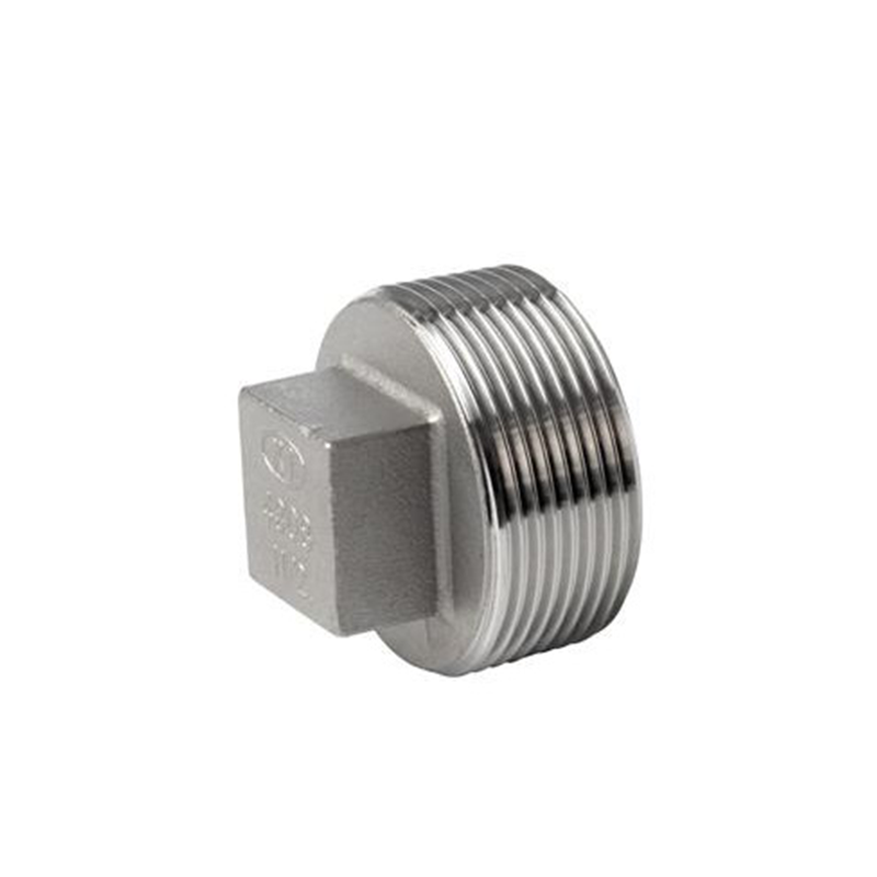 Screw plug, conical, acid proof stainless steel, ½ inches thread