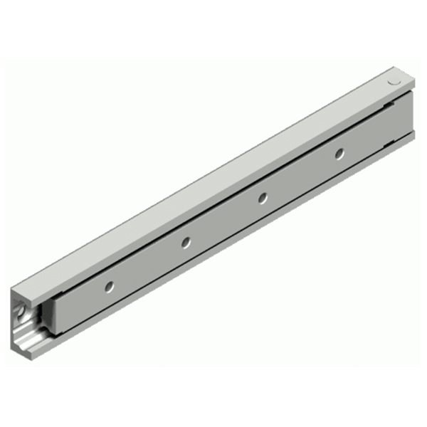Drawer Slide, steel, extension lenght  =600 mm and load capacity of 136 kg