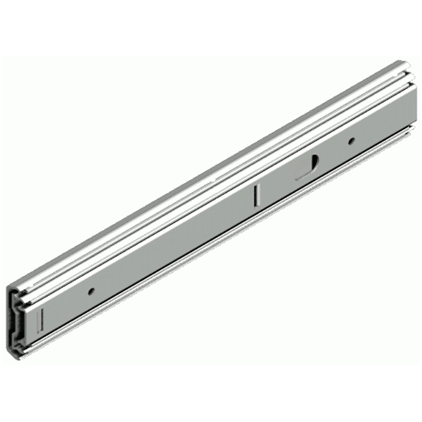 Drawer Slide, steel, extension lenght  =215 mm and load capacity of 45 kg