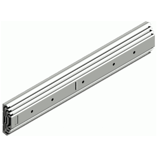 Drawer Slide, steel, extension lenght  =755 mm and load capacity of 52 kg