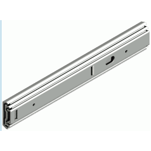 Drawer Slide, steel, extension lenght  =460 mm and load capacity of 75 kg