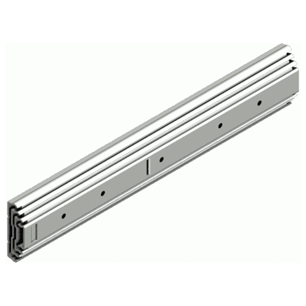 Drawer Slide, steel, extension lenght  =1205 mm and load capacity of 40 kg