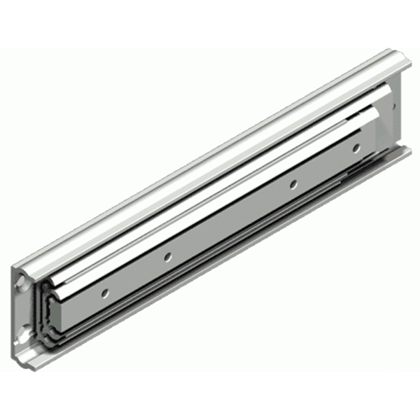 Drawer Slide, steel, extension lenght  =1740 mm and load capacity of 30 kg