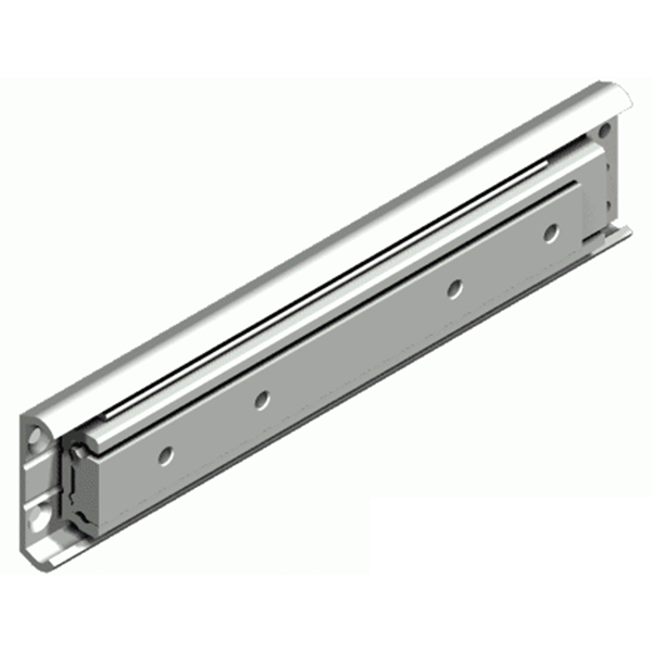 Drawer Slide, steel, extension lenght  =1215 mm and load capacity of 202 kg