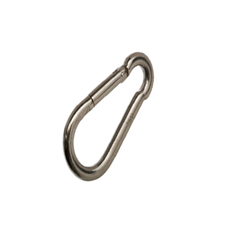 Snap hook, acid proof stainless steel, wire diameter=10mm, L=100mm