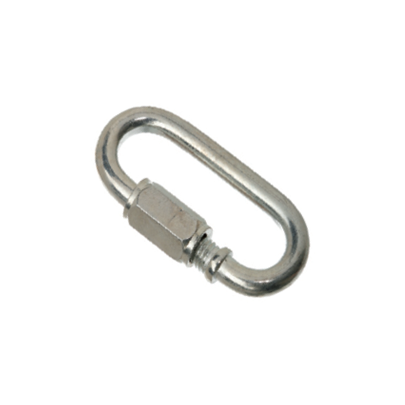 Quick link, acid proof stainless steel, wire diameter=5mm, L=48mm, B=23mm