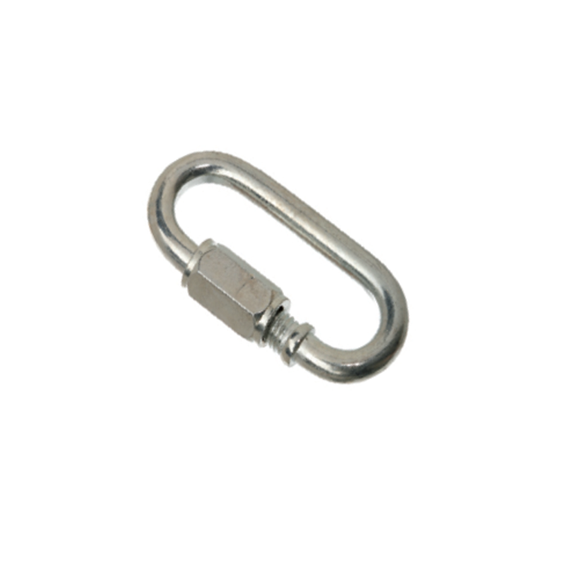 Quick link, acid proof stainless steel, wire diameter=8mm, L=76mm, B=34mm