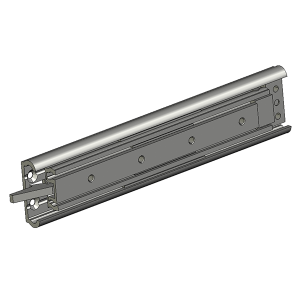 Drawer Slide, stainless steel, extension lenght  =515 mm and load capacity of 174 kg