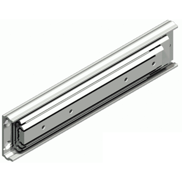 Drawer Slide, stainless steel, extension lenght  =470 mm and load capacity of 75 kg