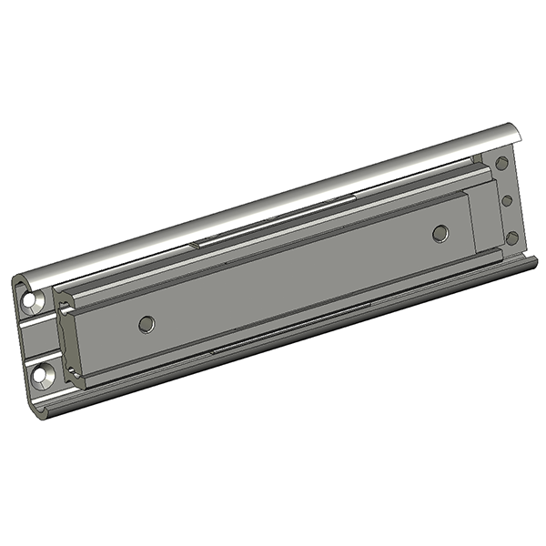 Drawer Slide, stainless steel, extension lenght  =375 mm and load capacity of 228 kg