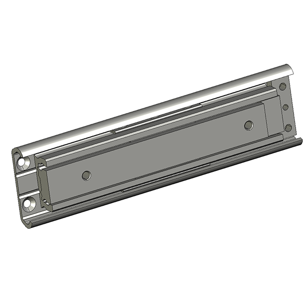 Drawer Slide, stainless steel, extension lenght  =475 mm and load capacity of 320 kg