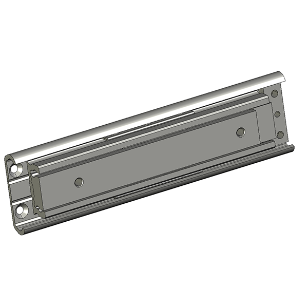 Drawer Slide, stainless steel, extension lenght  =615 mm and load capacity of 350 kg