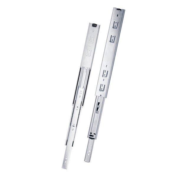 Drawer Slide, steel, extension lenght  =355,6 mm and load capacity of 68 kg