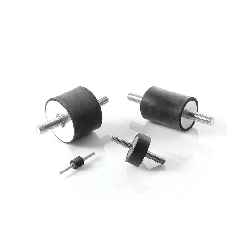 Vibration Dampers, Natural rubber, Ø=40, H=30, M8